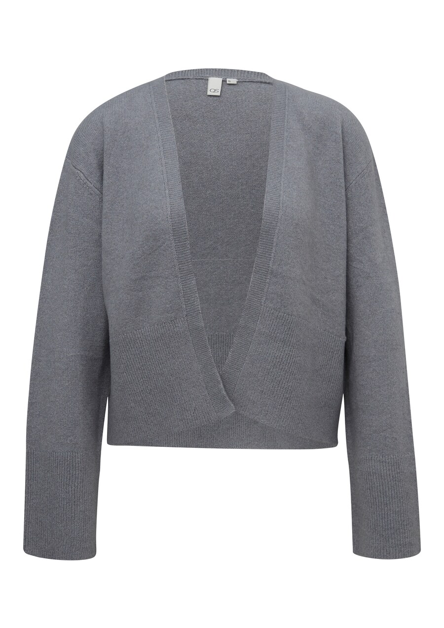 Вязаный кардиган QS, темно-серый
Вязаный кардиган QS, темно-серый