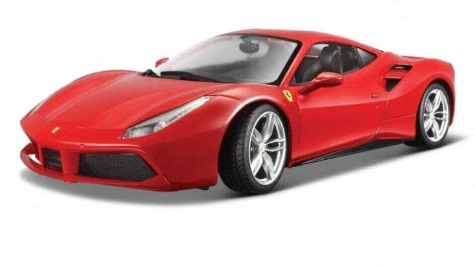 Ббураго, коллекционная модель Ferrari 488 GTB, красный Bburago
Ббураго, коллекционная модель Ferrari 488 GTB, красный Bburago