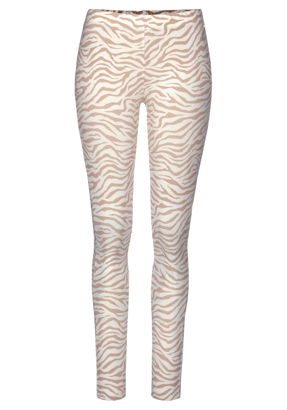 Узкие пижамные брюки LASCANA LAS Natural Shades Leggi, бежевый 
Узкие пижамные брюки LASCANA LAS Natural Shades Leggi, бежевый