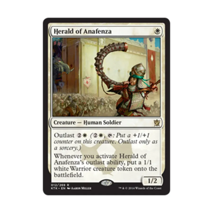 CCG Вестник Анафензы (R), MTG - Khans of Tarkir
CCG Вестник Анафензы (R), MTG - Khans of Tarkir