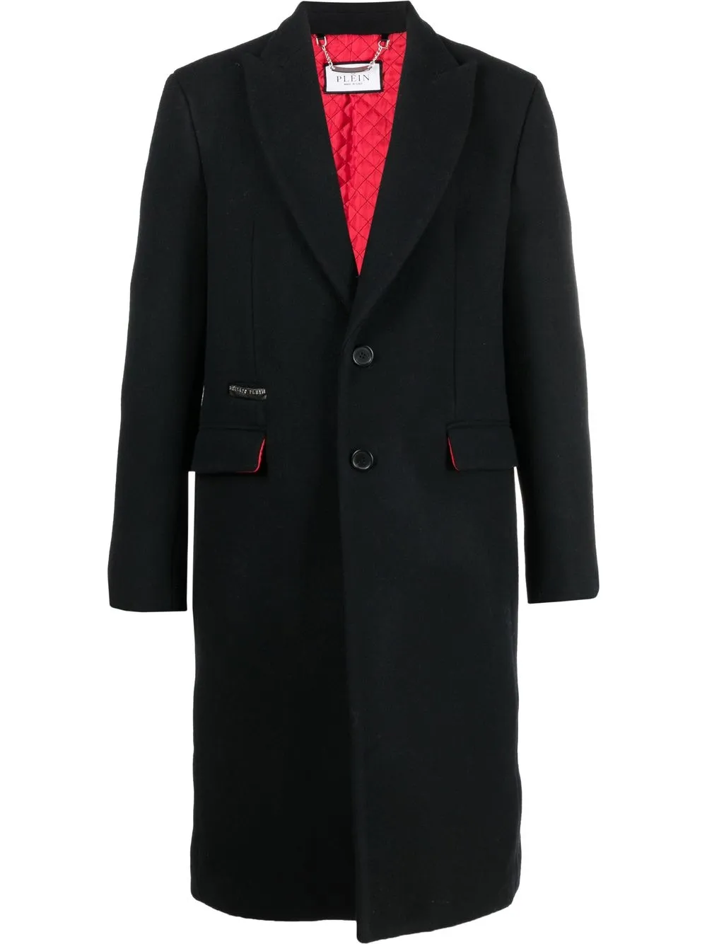 Однобортное пальто с принтом граффити Philipp Plein, черный
Однобортное пальто с принтом граффити Philipp Plein, черный