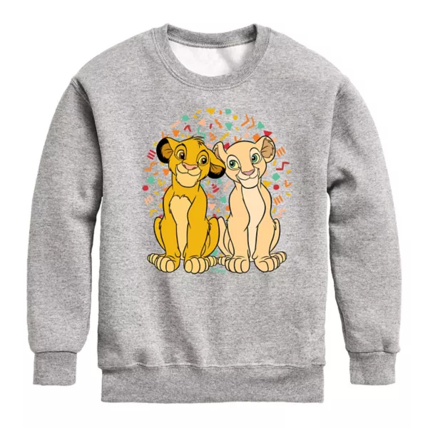 Флисовая толстовка с изображением короля льва Симбы и Налы для мальчиков 8-20 лет Disney, цвет heathre gray
Флисовая толстовка с изображением короля льва Симбы и Налы для мальчиков 8-20 лет Disney, цвет heathre gray