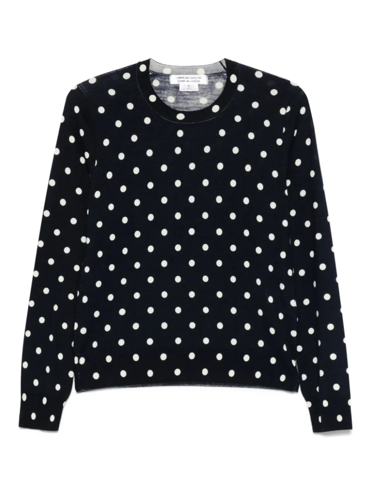 Comme Des Garçons Comme Des Garçons свитер в горох, синий
Comme Des Garçons Comme Des Garçons свитер в горох, синий