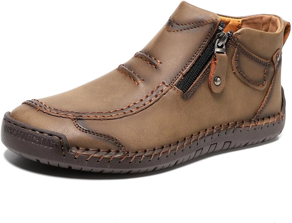 Кожаные ботинки SWZEC Ferano, хаки
Кожаные ботинки SWZEC Ferano, хаки