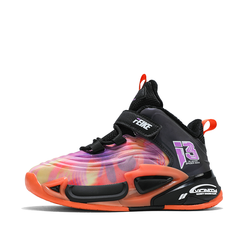 Детские баскетбольные кроссовки средней высоты FEIKE, черный/оранжевый
Детские баскетбольные кроссовки средней высоты FEIKE, черный/оранжевый