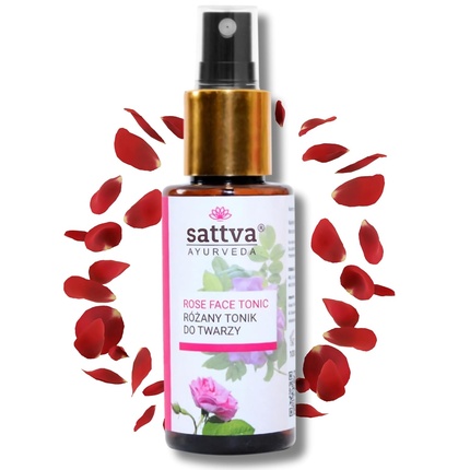 Sattva Rose Water Face Spray Натуральный тоник для лица для зрелой и склонной к акне кожи 100 мл Sattva Ayurveda
Sattva Rose Water Face Spray Натуральный тоник для лица для зрелой и склонной к акне кожи 100 мл Sattva Ayurveda