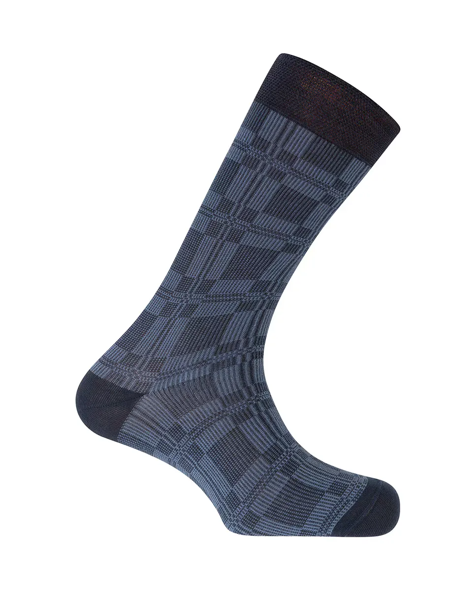 Мужские хлопковые носки в темно-синюю клетку Punto Blanco
Мужские хлопковые носки в темно-синюю клетку Punto Blanco