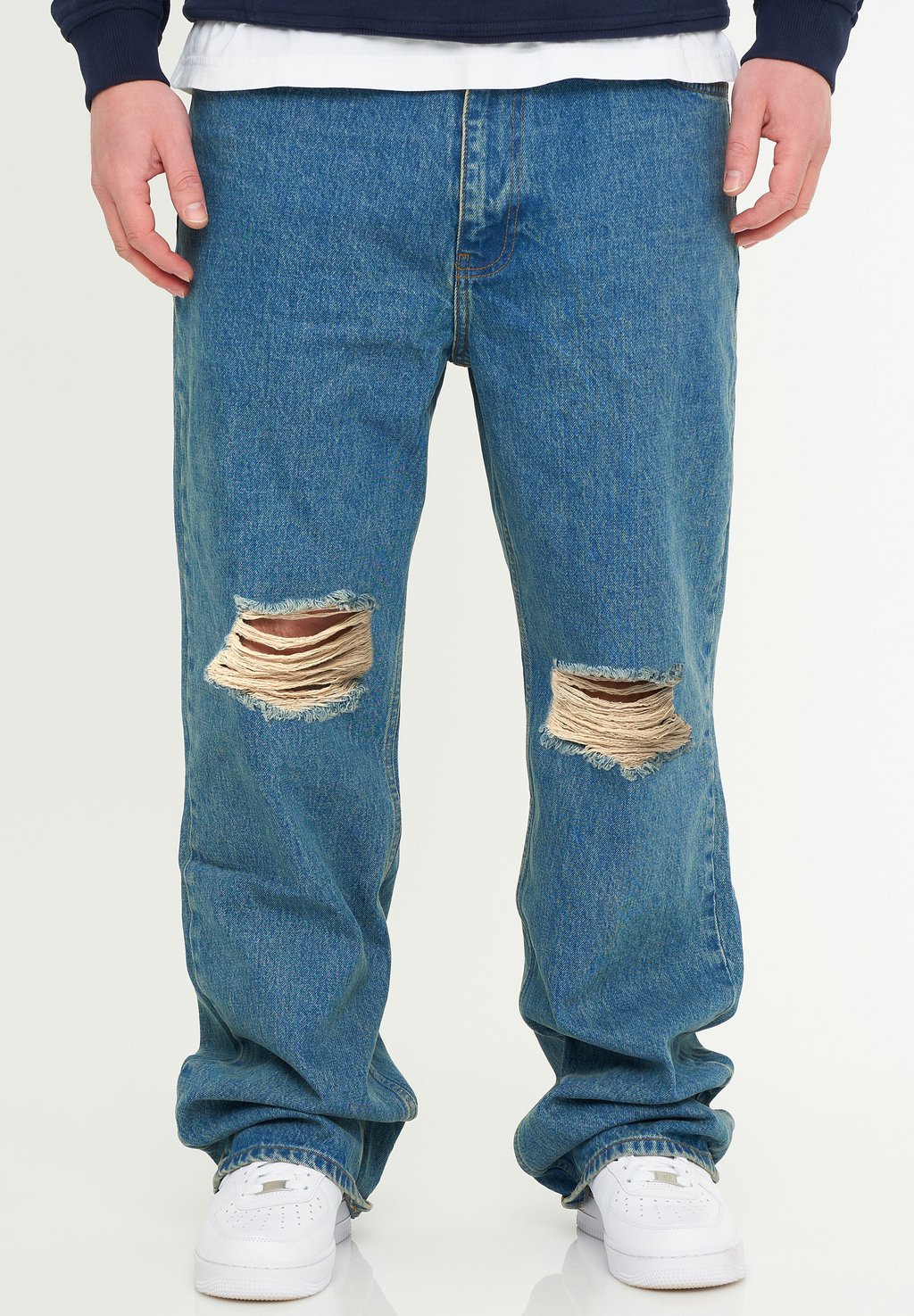 Джинсы свободного кроя RIPPED JEANS LOOSE-FIT STRAIGHT-LEG BAGGY One Redox, синий
Джинсы свободного кроя RIPPED JEANS LOOSE-FIT STRAIGHT-LEG BAGGY One Redox, синий