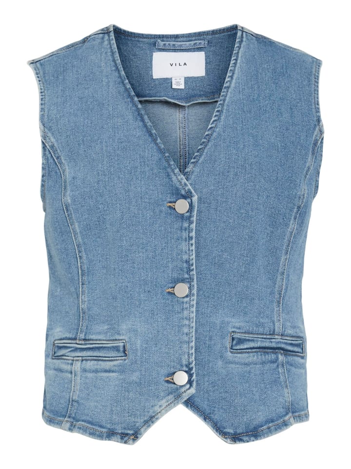 Жилет Vila, светло-синий деним
Жилет Vila, светло-синий деним