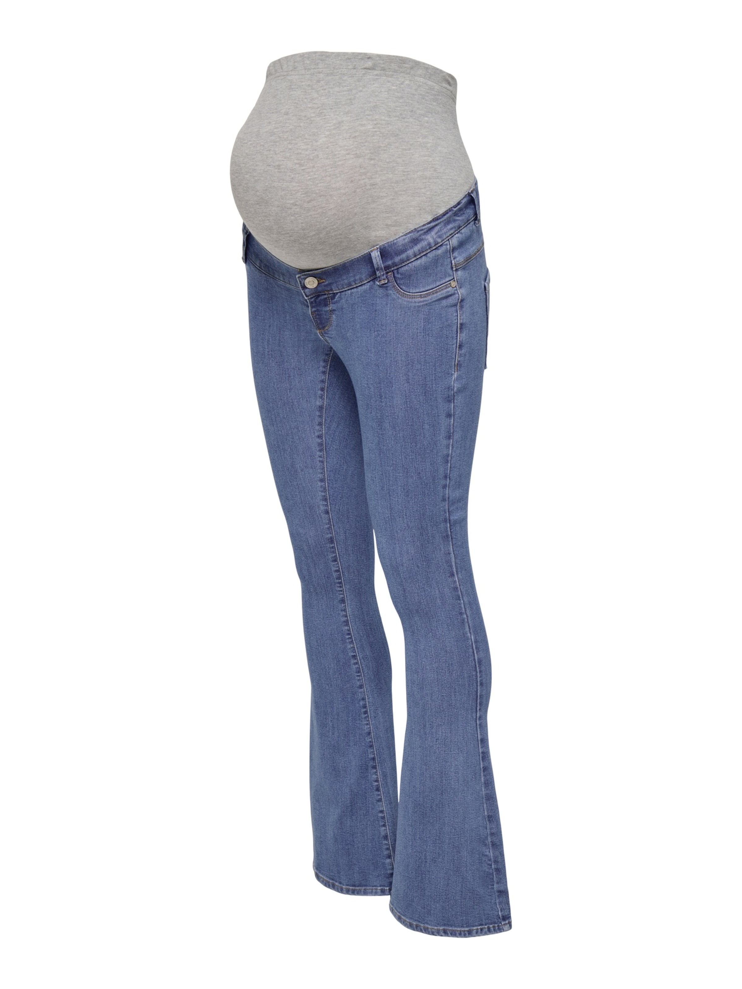 Only Maternity Джинсы клеш 'OLMRain' в синем дениме
Only Maternity Джинсы клеш 'OLMRain' в синем дениме