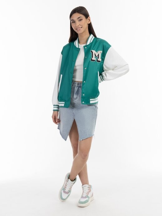 Куртка колледжа Mymo, зеленый
Куртка колледжа Mymo, зеленый