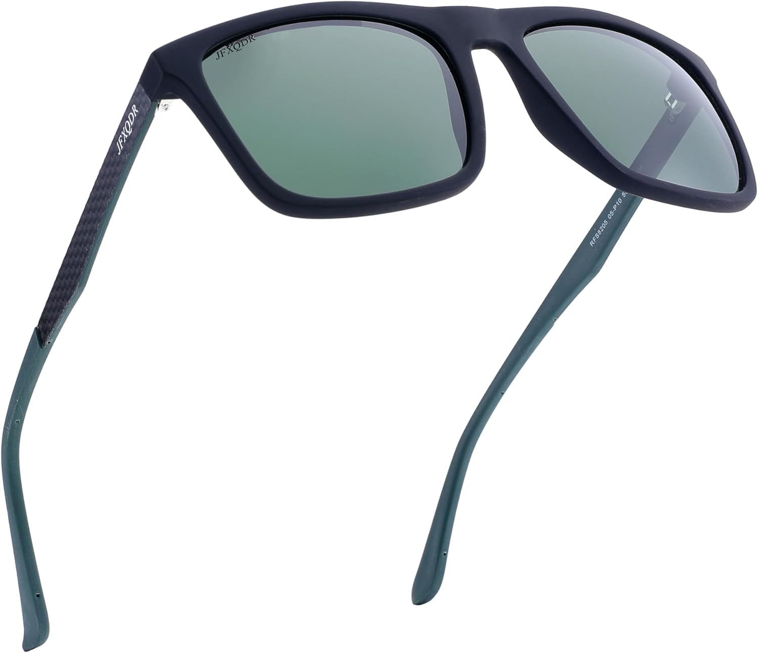 Мужские поляризованные солнцезащитные очки, квадратная резиновая оправа, дужки из углеродного волокна, для рыбалки и вождения, защита от УФ-излучения RFS8205 JFXQDR, A1 - Green Frame Green Lens
Мужские поляризованные солнцезащитные очки, квадратная резиновая оправа, дужки из углеродного волокна, для рыбалки и вождения, защита от УФ-излучения RFS8205 JFXQDR, A1 - Green Frame Green Lens