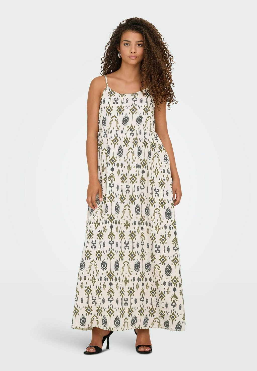 Платье макси ONLABIELLA LANGES ONLY, кремовый 
Платье макси ONLABIELLA LANGES ONLY, кремовый