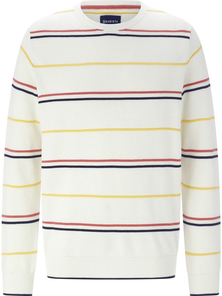 Пуловер BABISTA, цвет wollweiß gestreift
Пуловер BABISTA, цвет wollweiß gestreift