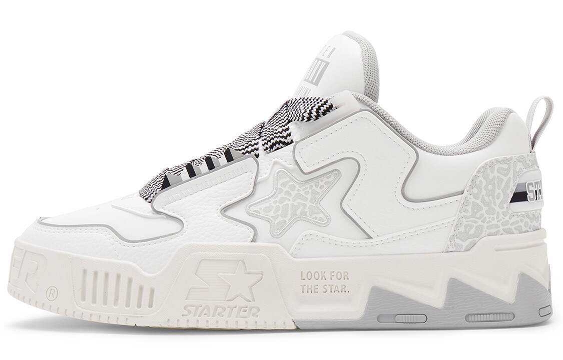 Мужская обувь для скейтбординга Starter, белый/серый
Мужская обувь для скейтбординга Starter, белый/серый