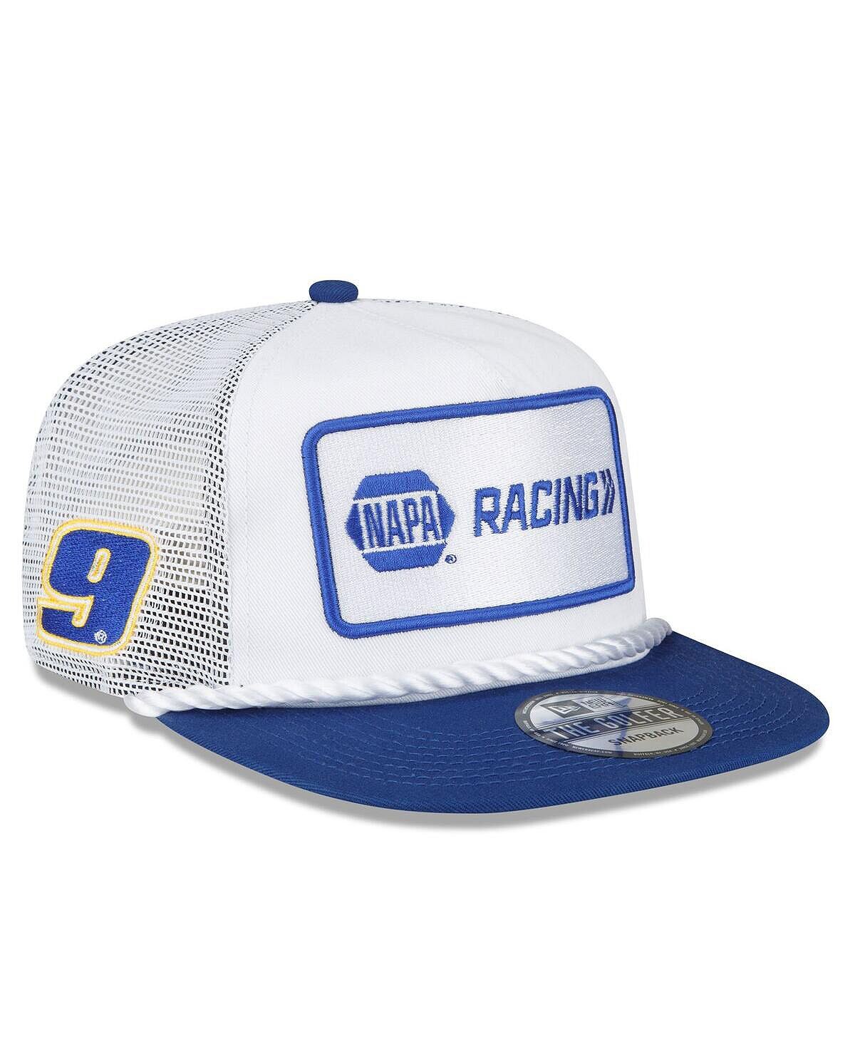 Мужская белая кепка Royal Chase Elliott NAPA Golfer Snapback New Era
Мужская белая кепка Royal Chase Elliott NAPA Golfer Snapback New Era