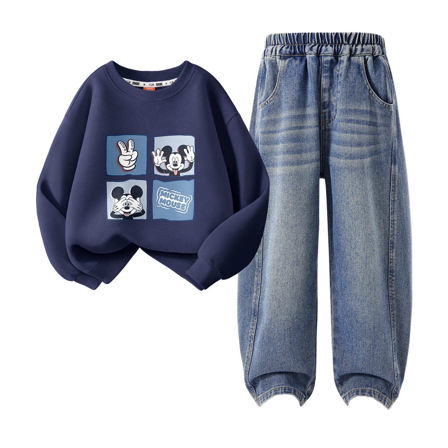 Детская повседневная спортивная одежда Disney, Di Square Navy Blue+Solid Color Denim Blue
Детская повседневная спортивная одежда Disney, Di Square Navy Blue+Solid Color Denim Blue