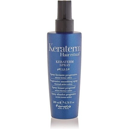 Keraterm Разглаживающий спрей для волос против вьющихся волос 200 мл, Fanola
Keraterm Разглаживающий спрей для волос против вьющихся волос 200 мл, Fanola