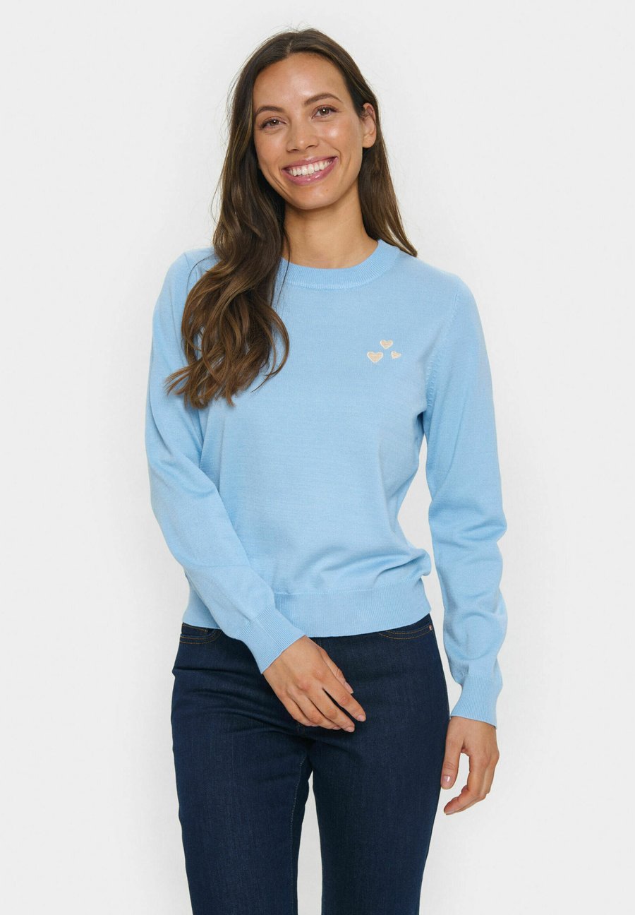 Джемпер Saint Tropez VALENTINA, Airy Blue/Light Blue
Джемпер Saint Tropez VALENTINA, Airy Blue/Light Blue