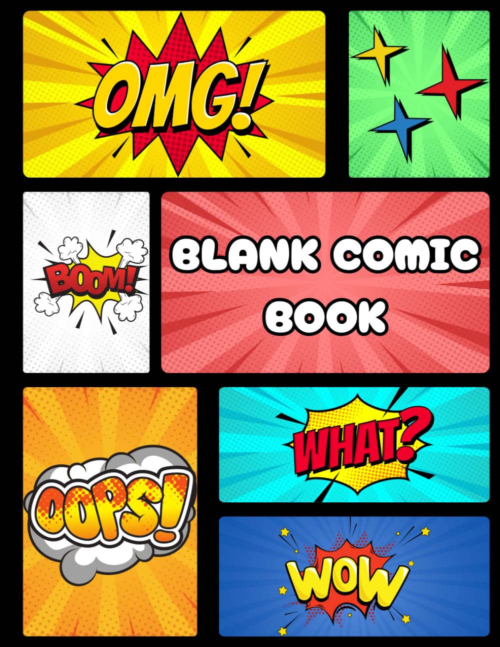 Blank Comic Book: Create Your Own Story (Independently published)
Blank Comic Book: Create Your Own Story (Independently published)