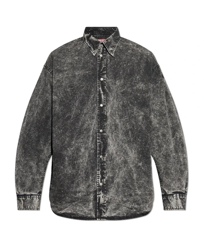 Рубашка с векен Diesel, серый
Рубашка с векен Diesel, серый