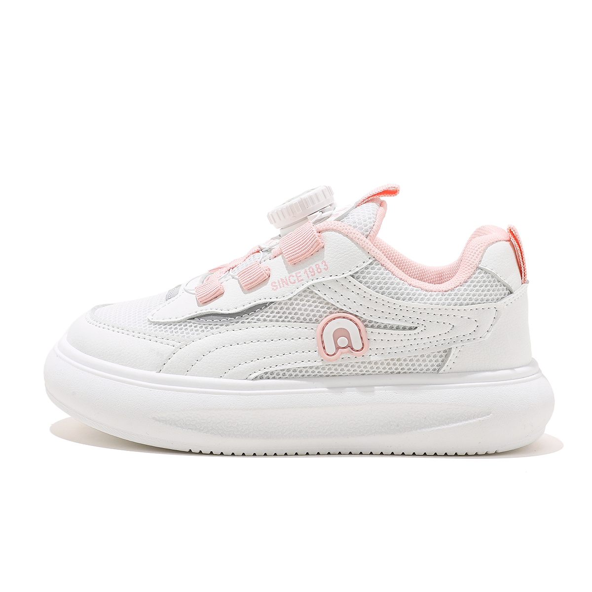 Низкие детские кроссовки для скейтбординга ABC KIDS, белый/розовый
Низкие детские кроссовки для скейтбординга ABC KIDS, белый/розовый