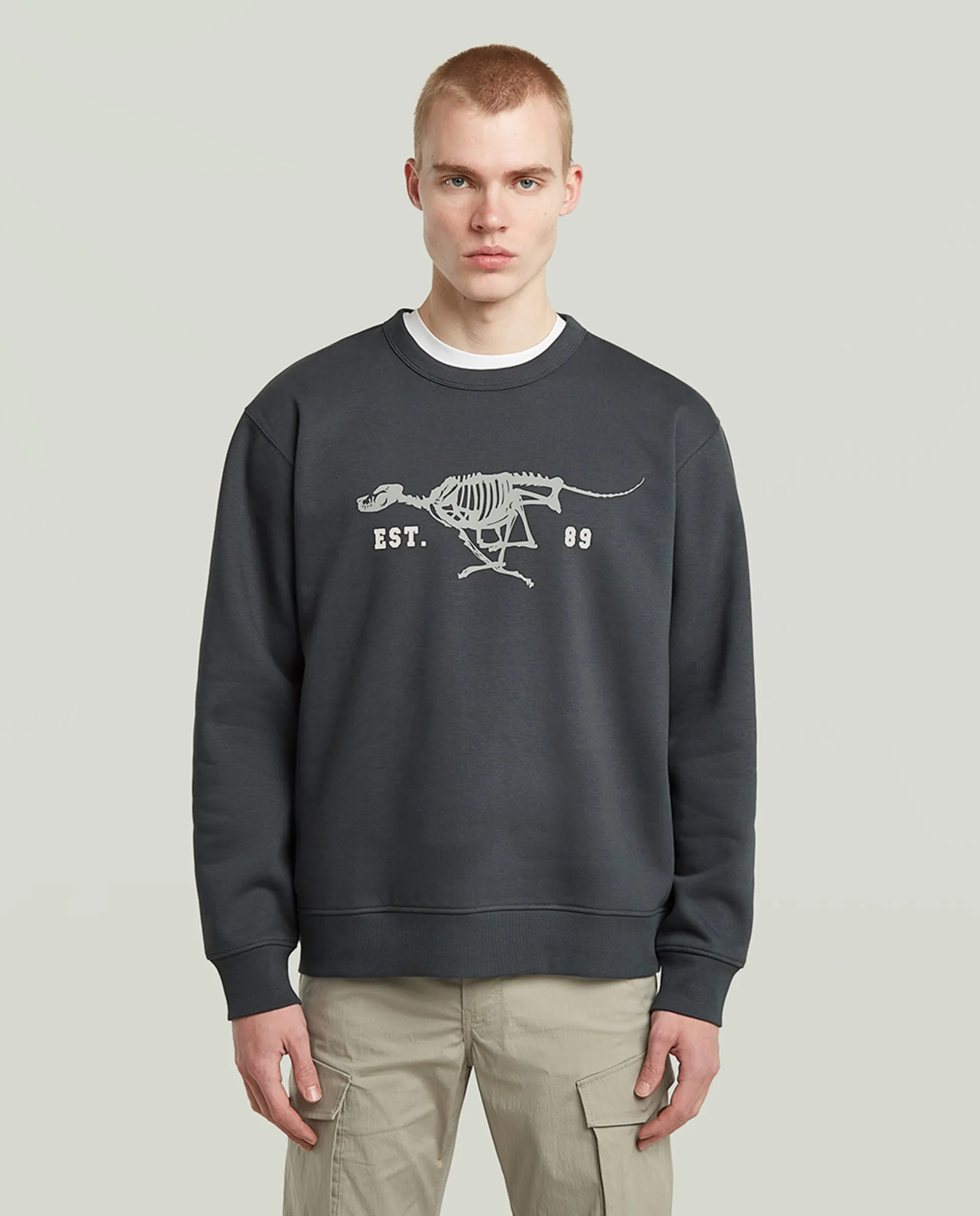 Мужская толстовка свободного кроя G-Star, синий
Мужская толстовка свободного кроя G-Star, синий