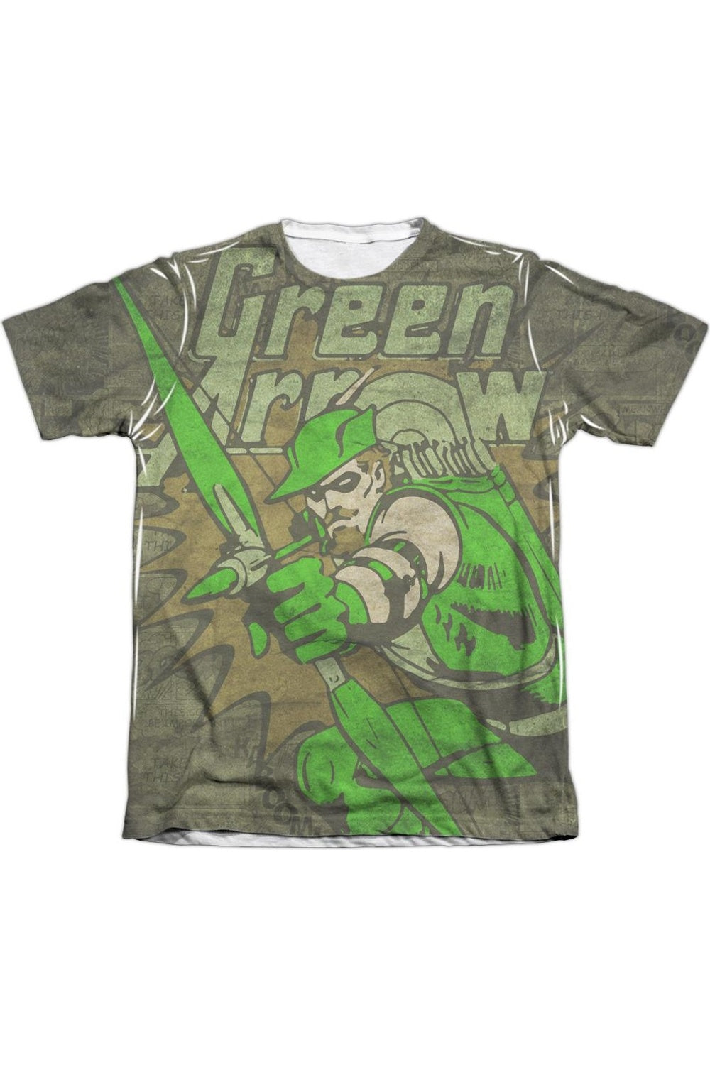 Футболка DC Comics Take Aim для взрослых из полиэстера/хлопка с коротким рукавом Gildan, белый
Футболка DC Comics Take Aim для взрослых из полиэстера/хлопка с коротким рукавом Gildan, белый