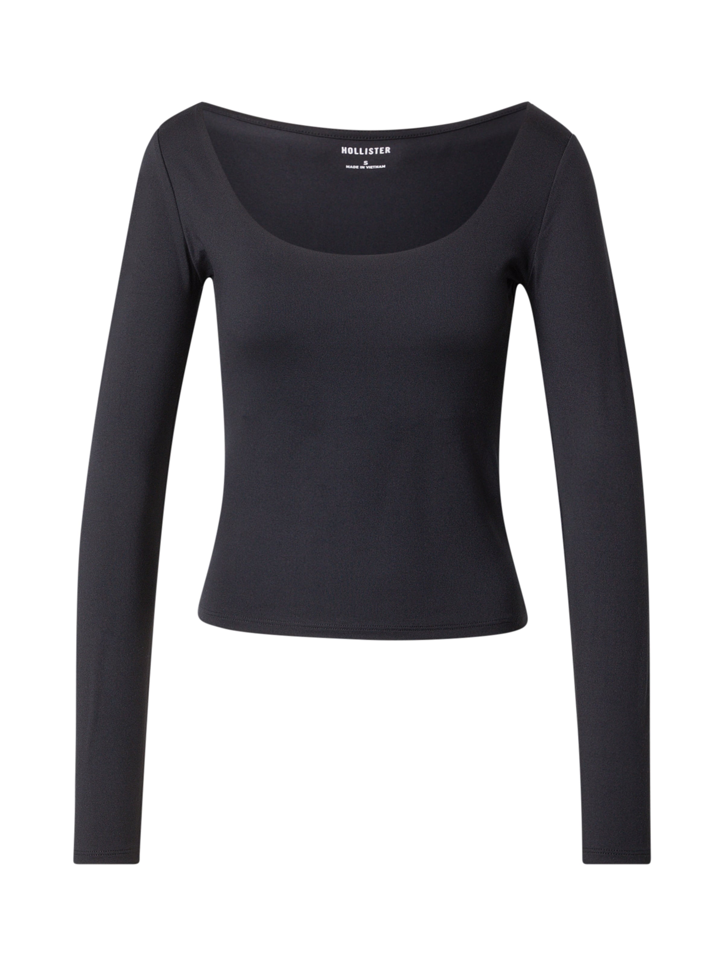 HOLLISTER Лонгслив в черном цвете
HOLLISTER Лонгслив в черном цвете