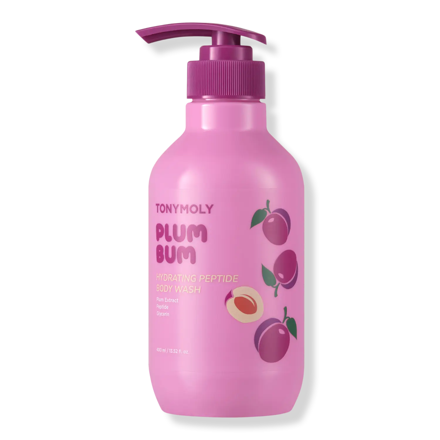 Увлажняющий пептидный гель для душа Plum Bum TONYMOLY
Увлажняющий пептидный гель для душа Plum Bum TONYMOLY