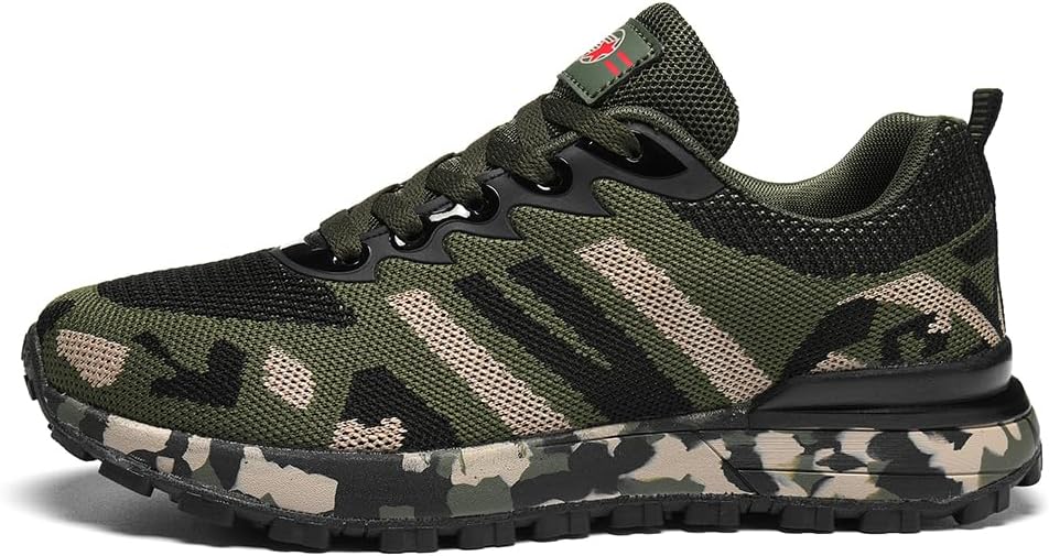Кроссовки камуфляжные сетчатые дышащие для бега, походов и тренировок Wongtuli, зеленый
Кроссовки камуфляжные сетчатые дышащие для бега, походов и тренировок Wongtuli, зеленый