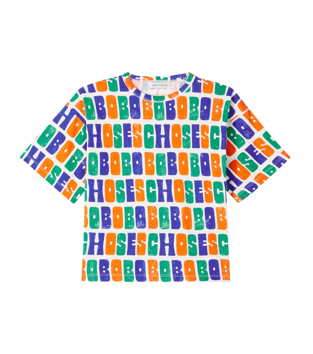 Футболка из хлопкового джерси с логотипом Bobo Choses, белый
Футболка из хлопкового джерси с логотипом Bobo Choses, белый