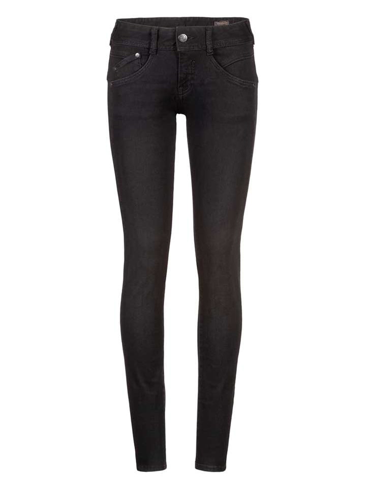 Джинсы облегающего кроя черного цвета Herrlicher
Джинсы облегающего кроя черного цвета Herrlicher