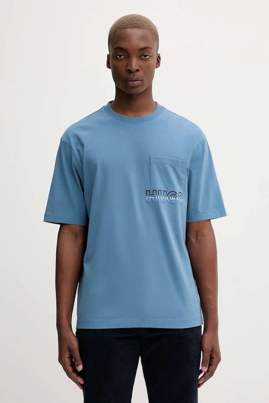 Футболка из хлопка Hugo Blue, синий
Футболка из хлопка Hugo Blue, синий