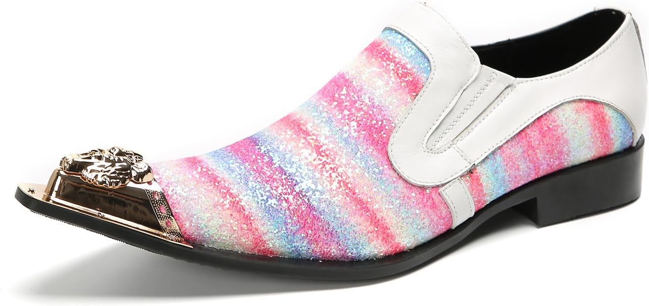 Мужские слипоны Santimon Penny Loafers - мокасины из натуральной кожи с металлическим носком, вестерн-обувь для смокинга, свадеб и выпускных вечеров, Color-d
Мужские слипоны Santimon Penny Loafers - мокасины из натуральной кожи с металлическим носком, вестерн-обувь для смокинга, свадеб и выпускных вечеров, Color-d