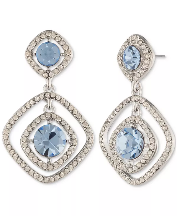 Серьги-Подвески с серебристым паве и круглыми кристаллами в форме ореола Givenchy, turq/aqua
Серьги-Подвески с серебристым паве и круглыми кристаллами в форме ореола Givenchy, turq/aqua