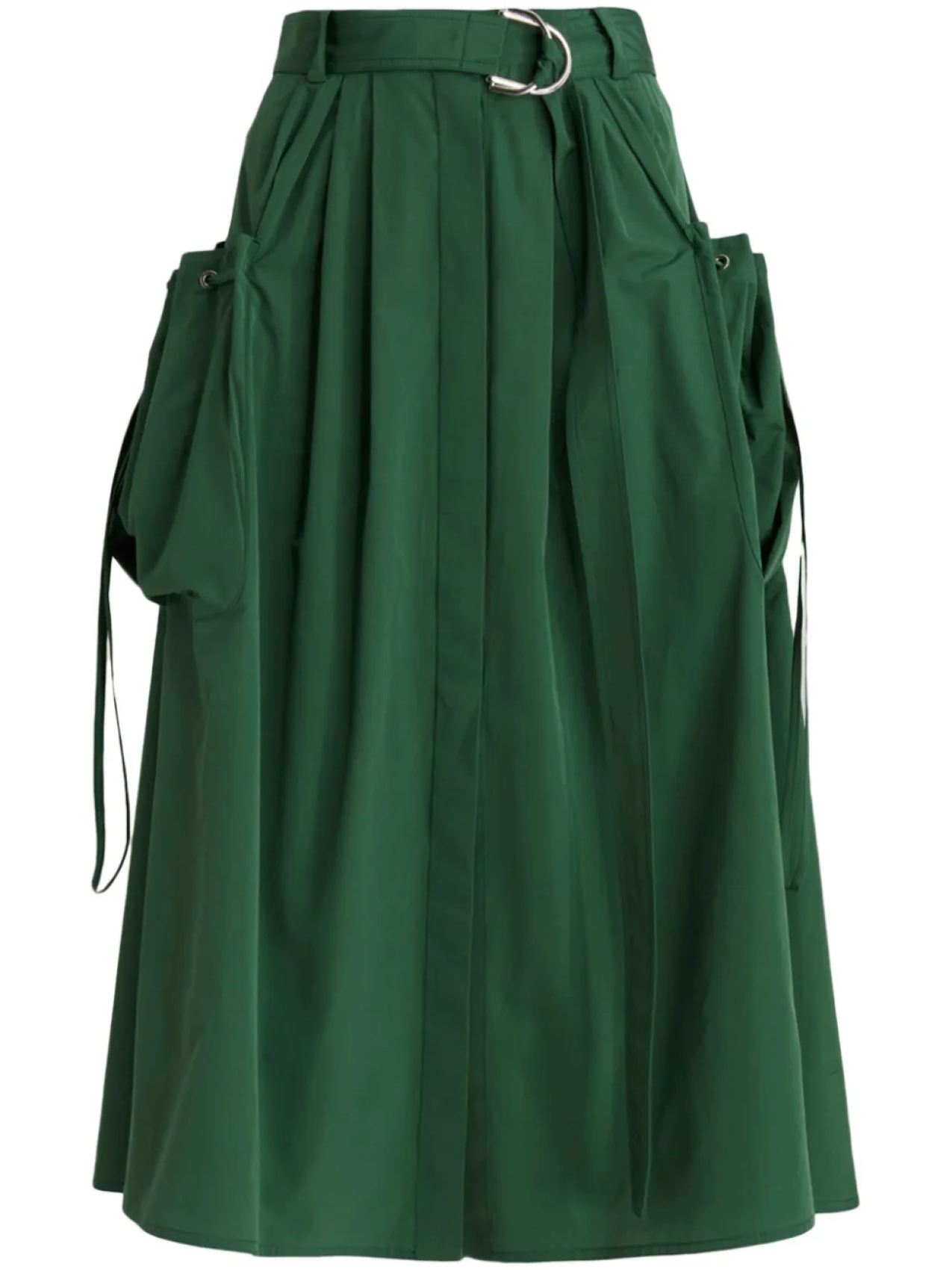 Юбка миди Mantu А-силуэта, зеленый
Юбка миди Mantu А-силуэта, зеленый