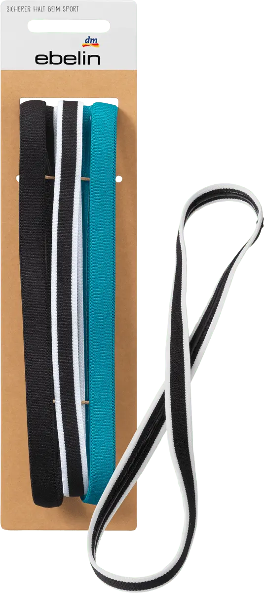 Резинки для волос с противоскользящим покрытием узкие 3 шт. ebelin
Резинки для волос с противоскользящим покрытием узкие 3 шт. ebelin