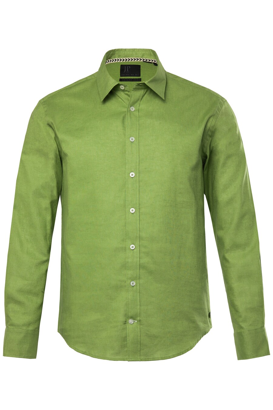 Рубашка на пуговицах классического кроя JP1880, цвет Grass green 
Рубашка на пуговицах классического кроя JP1880, цвет Grass green