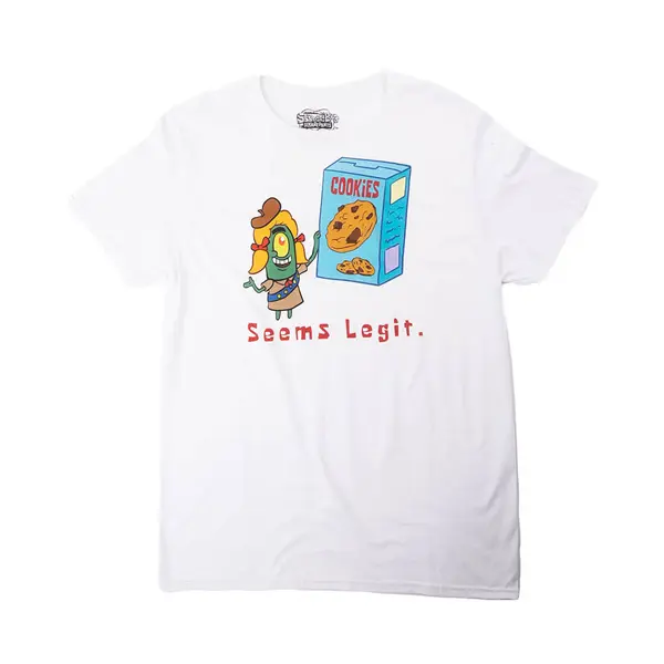 Футболка SpongeBob SquarePants Seems Legit, белый
Футболка SpongeBob SquarePants Seems Legit, белый