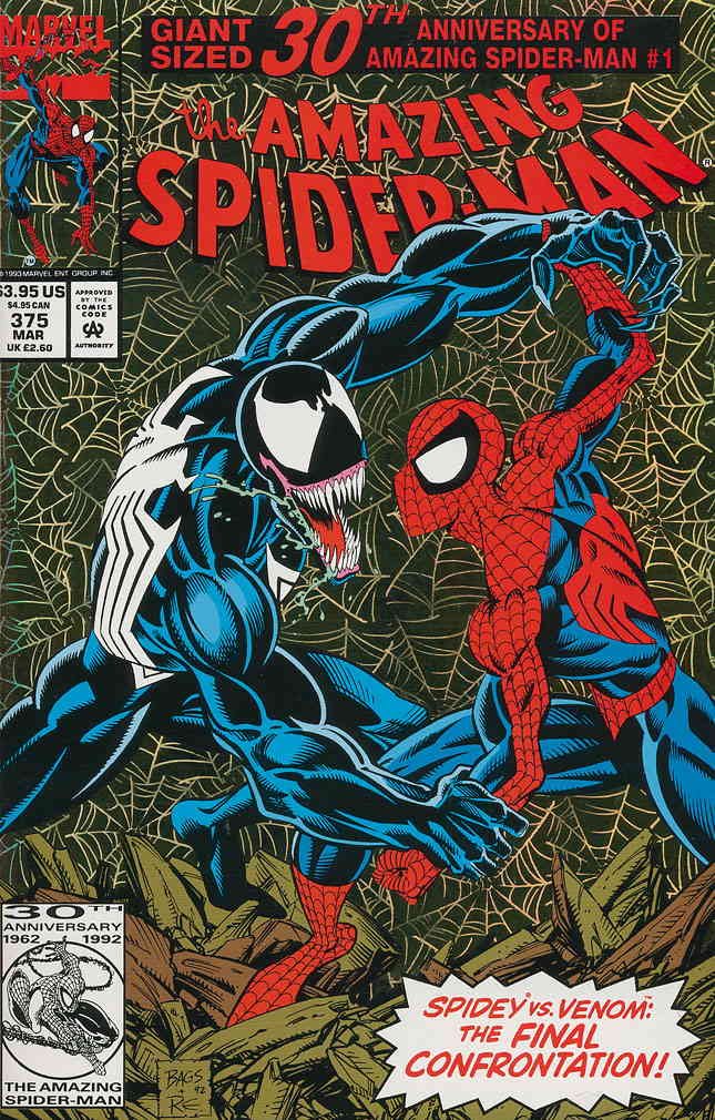 Spiderman Vs Venom (Amazing spider-man, No. 375) (Marvel)
Spiderman Vs Venom (Amazing spider-man, No. 375) (Marvel)