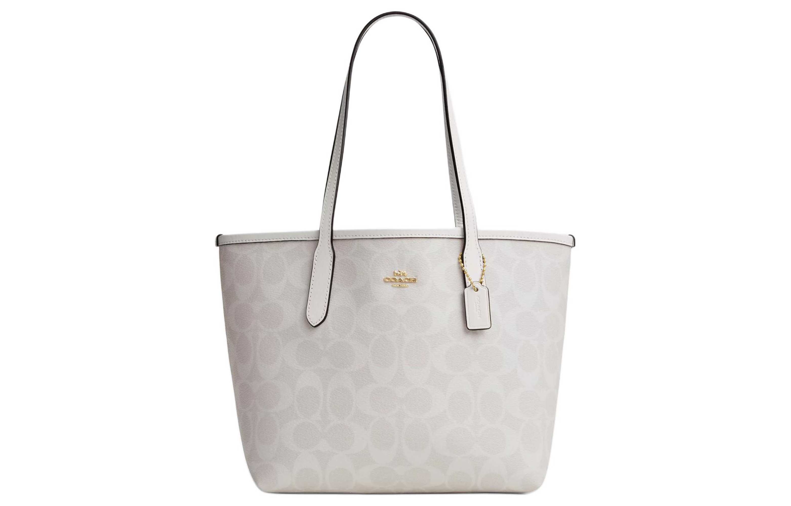 COACH Городская сумка-шоппер из прорезиненного хлопка
COACH Городская сумка-шоппер из прорезиненного хлопка