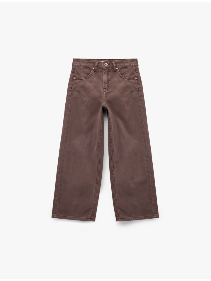 Брюки бордового цвета KOTON
Брюки бордового цвета KOTON