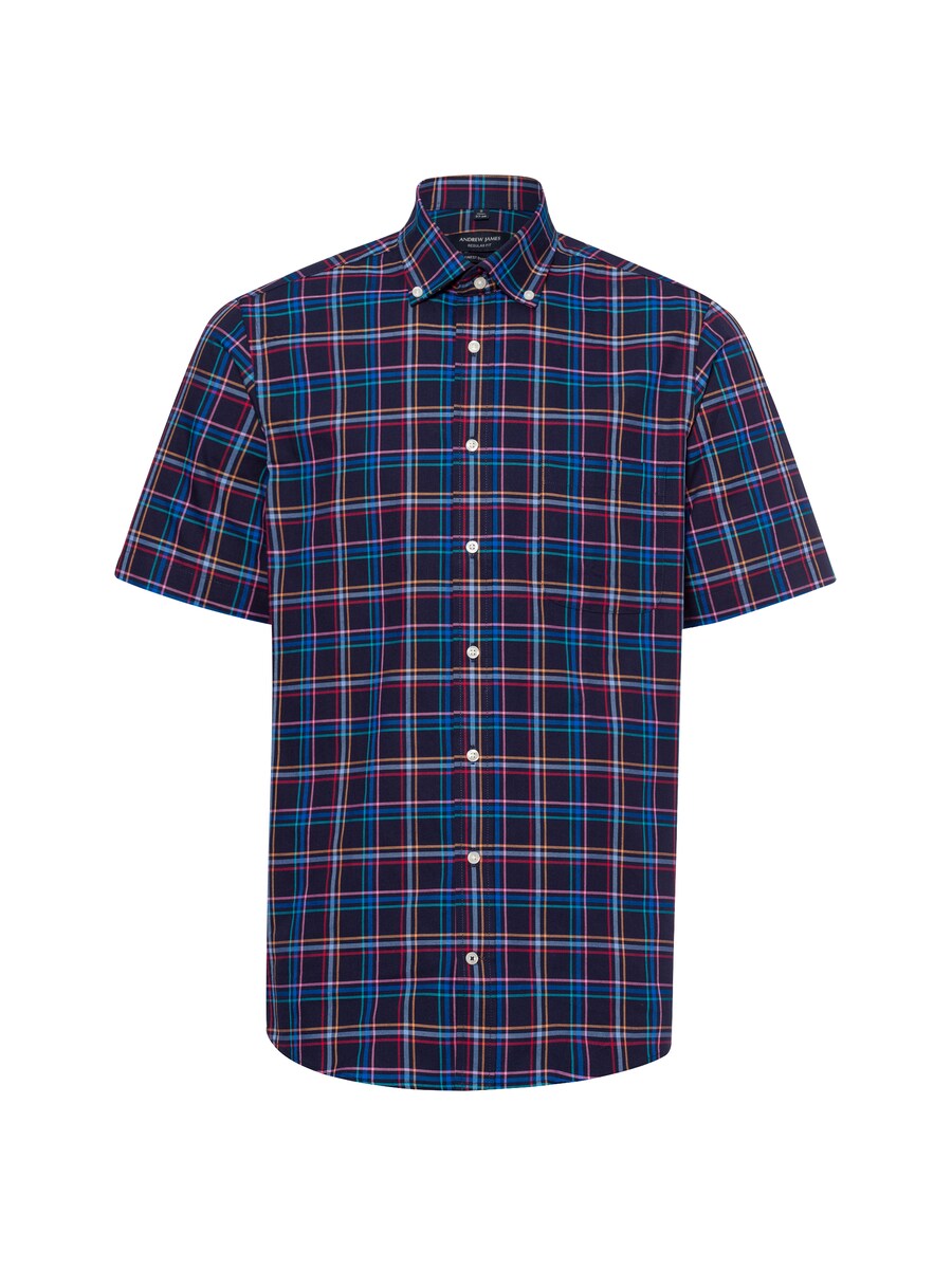 Рубашка на пуговицах классического кроя Andrew James, синий/темно-синий
Рубашка на пуговицах классического кроя Andrew James, синий/темно-синий