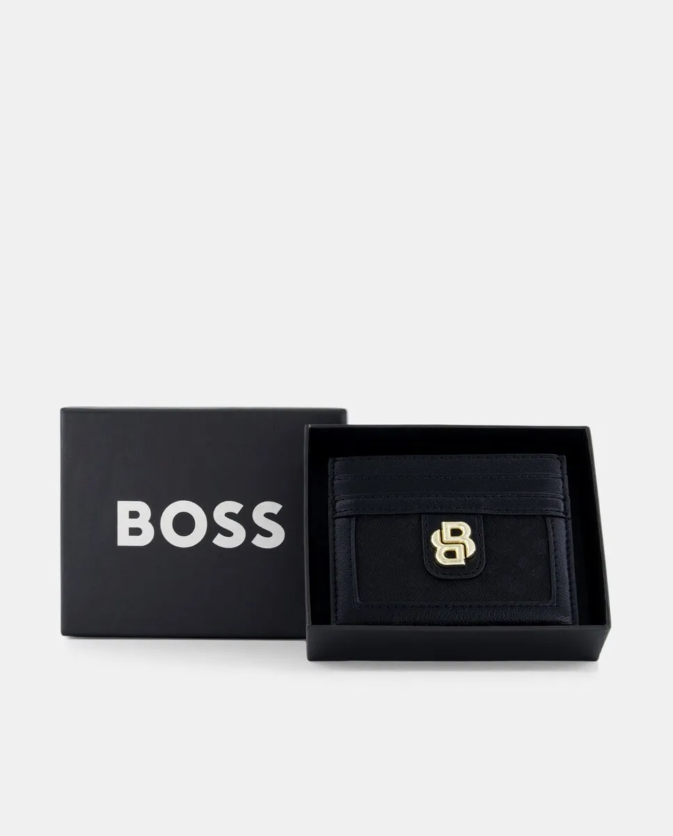 Визитница с застежкой-молнией из сверхмягкой на ощупь эко-кожи черного цвета Boss, черный
Визитница с застежкой-молнией из сверхмягкой на ощупь эко-кожи черного цвета Boss, черный