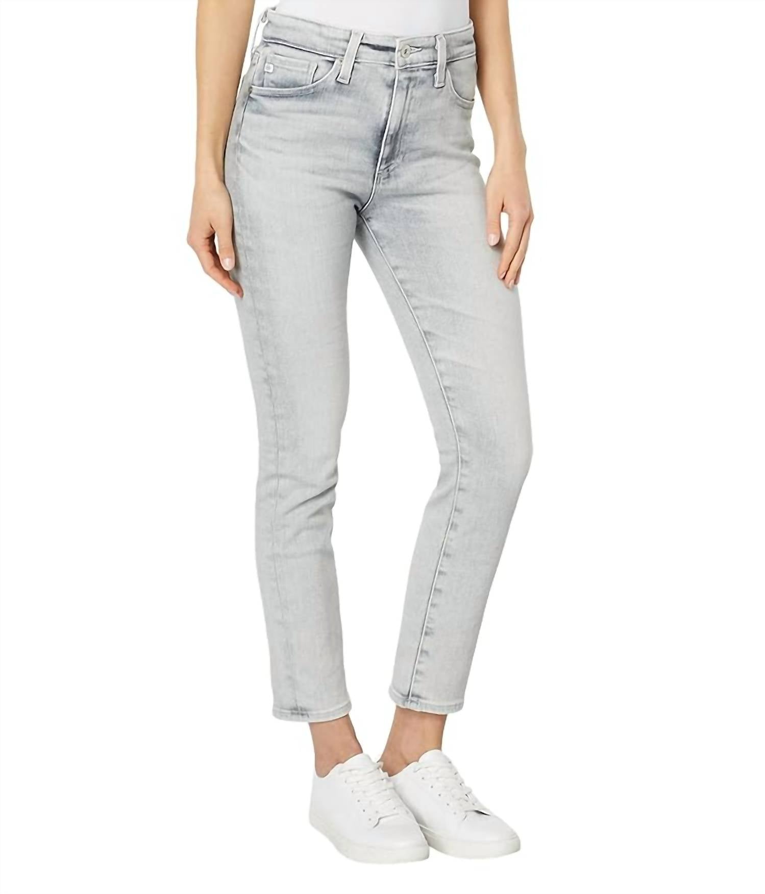 Джинсы Mari High Rise Slim Straight Crop Jeans в цвете Avalanche Ag Jeans, Avalanche
Джинсы Mari High Rise Slim Straight Crop Jeans в цвете Avalanche Ag Jeans, Avalanche