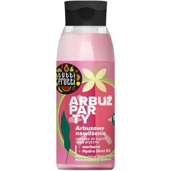Увлажняющее молочко для ванны и душа, 400 мл Tutti Frutti Arbuz party
Увлажняющее молочко для ванны и душа, 400 мл Tutti Frutti Arbuz party