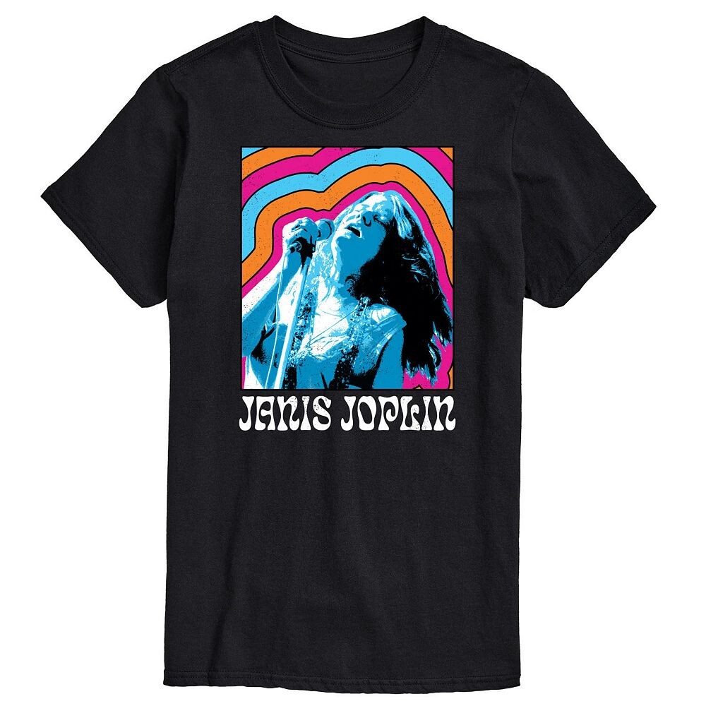 Мужская футболка Дженис Джоплин в стиле ретро Licensed Character, черный
Мужская футболка Дженис Джоплин в стиле ретро Licensed Character, черный