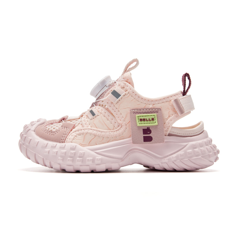 Детские сандалии с низким берцем и дышащей подошвой, устойчивые к ударам BELLE, розовый
Детские сандалии с низким берцем и дышащей подошвой, устойчивые к ударам BELLE, розовый