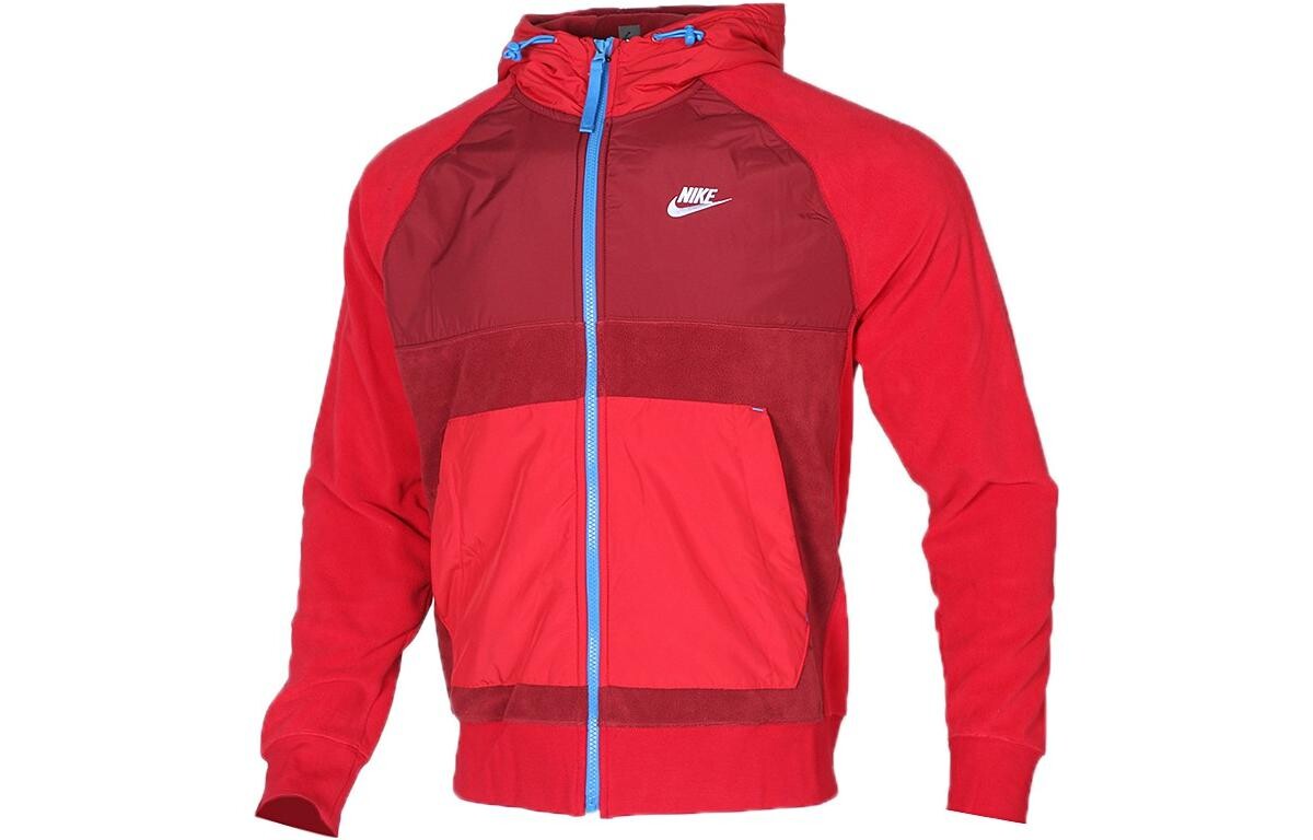 Куртка мужская красная Nike, красный 
Куртка мужская красная Nike, красный